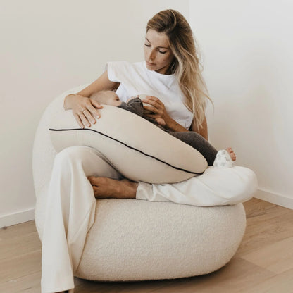 Coussin d'allaitement "Moon" | That's Mine "Sand"