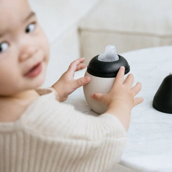 Tasse d'apprentissage Anti-Fuite | Sand/Black