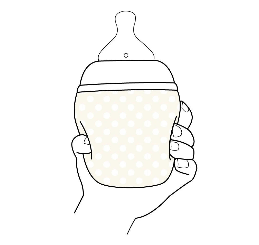 Biberon anti-colique 150 ml |  Liberty  "Joanna Louise" Sand 0m+