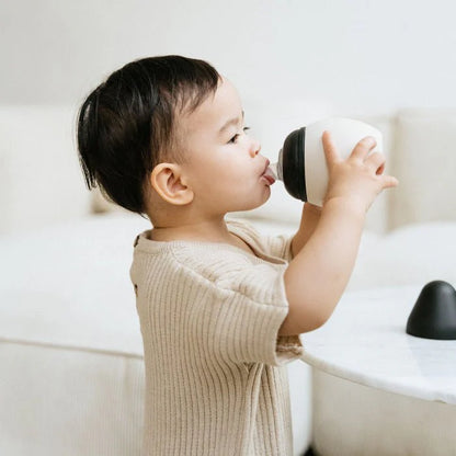 Tasse d'apprentissage Anti-Fuite | Sand/Black