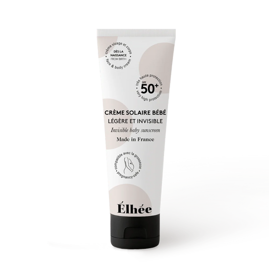 Crème solaire SPF 50+ | Bébé et femme enceinte