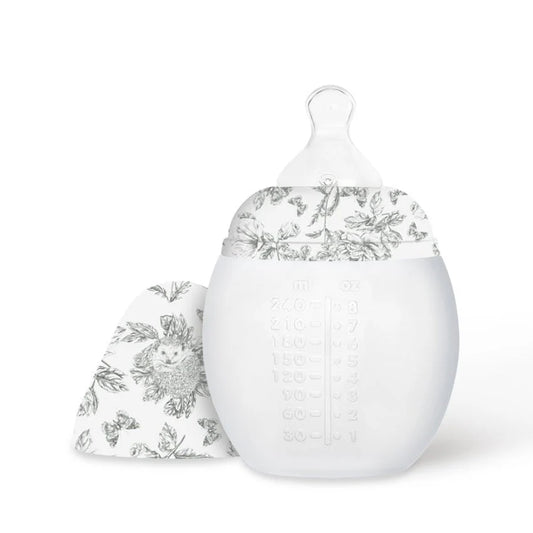 Biberon 240 ml | Tartine et Chocolat "Toile de Jouy" Gris