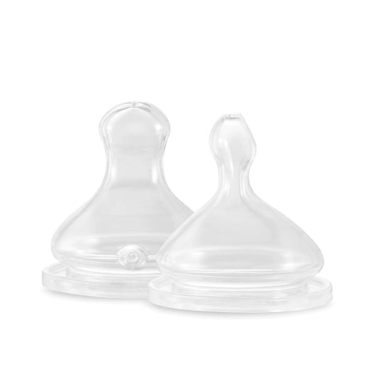 Lot de 2 Tétines Physiologiques Débit Moyen (M)