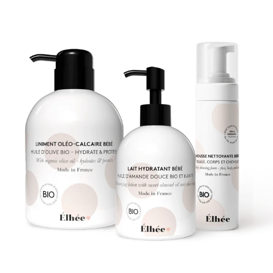 Routine de soins Bébé Bio